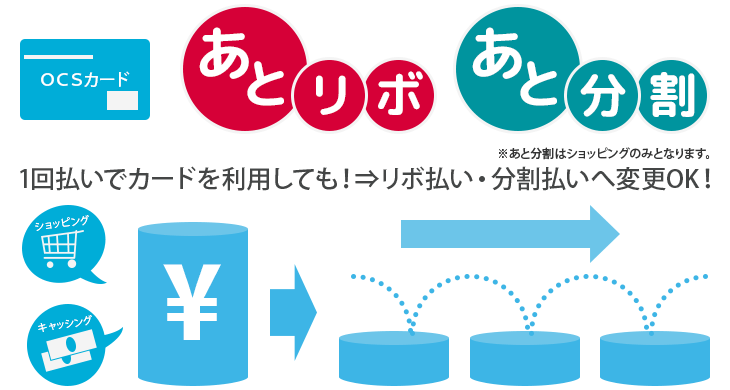 あとリボ＆あと分割